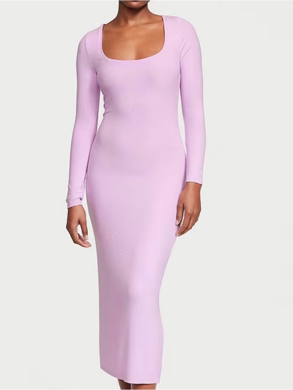 Victoria's Secret Lilac Scoop Neck Maxi Dress